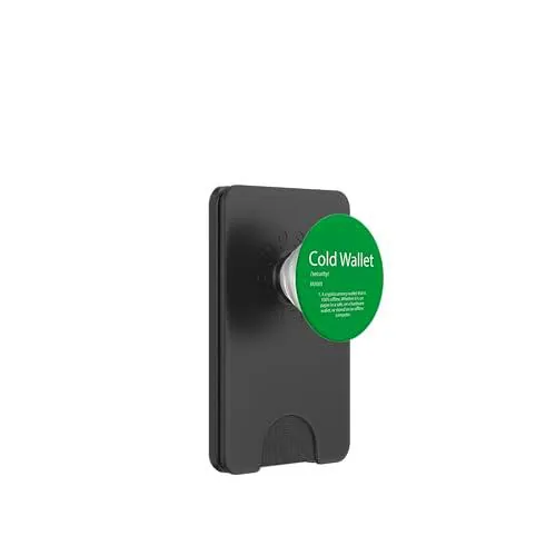Crypto Cold Wallet Definición Bitcoin Monedero criptográfico PopSockets PopWallet para MagSafe