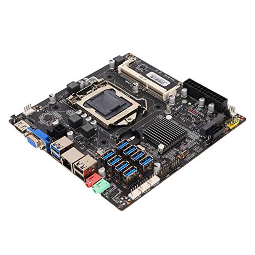 Placa base para minería B75, compatible con procesadores Intel Core Pentium Celeron LGA1155 Series