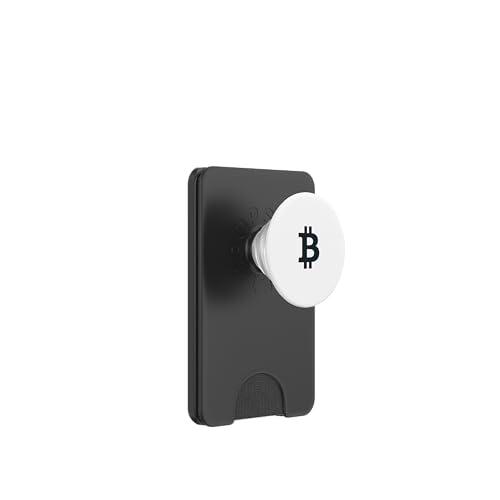Bitcoin Criptomoneda Minimalista PopSockets PopWallet para MagSafe