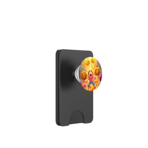 Golosinas familiares con Bitcoin Child Sweets PopSockets PopWallet para MagSafe