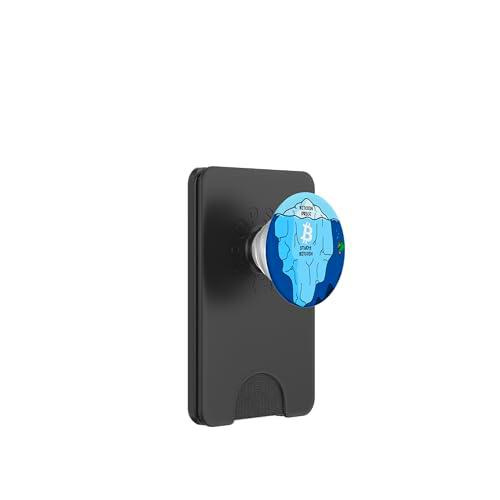 Bitcoin Study Bitcoin Meme Divertido PopSockets PopWallet para MagSafe