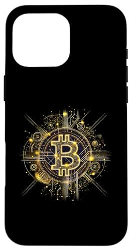 Bitcoin Reserva Minería Monedas digitales Nakamoto HODL Bitcoin Carcasa para iPhone 16 Pro Max
