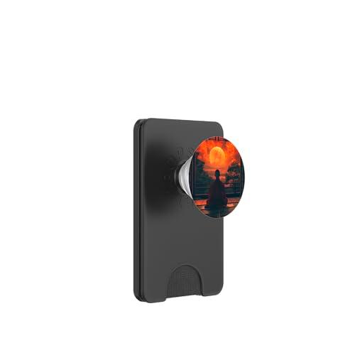 Bitcoin Budismo Religión Monje Tranquilidad Paz PopSockets PopWallet para MagSafe