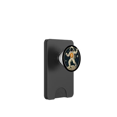 BITCOIN BTC CRYPTOMONEDAS SATOSHI PopSockets PopWallet para MagSafe