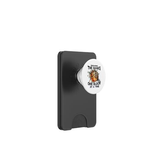 Krypto Clothing - para Bitcoin Trader y Blockchain Trailer PopSockets PopWallet para MagSafe