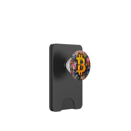 Bitcoin Satoshi estuvo aquí PopSockets PopWallet para MagSafe
