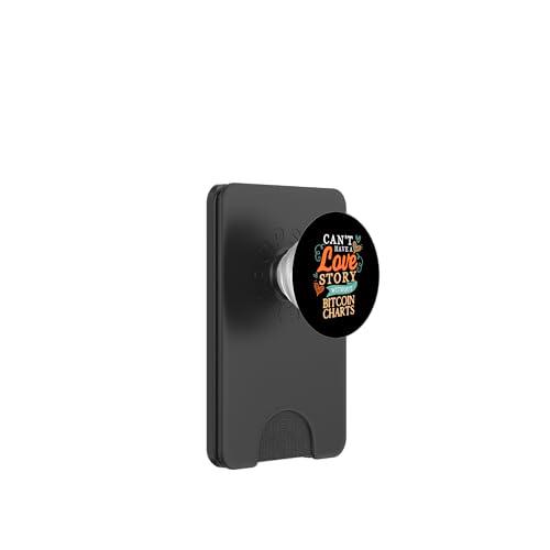 No puedo amar sin gráficos de Bitcoin PopSockets PopWallet para MagSafe