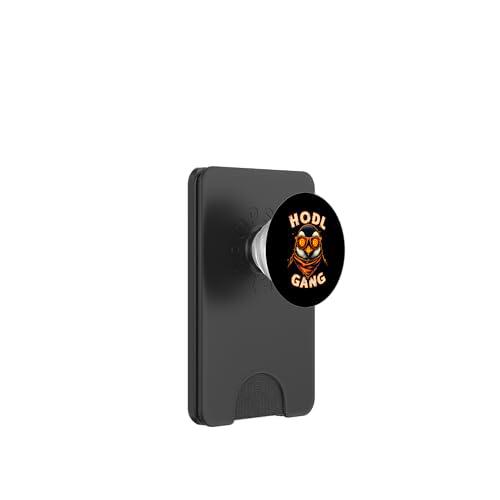 Bitcoin HODL Penguin PopSockets PopWallet para MagSafe