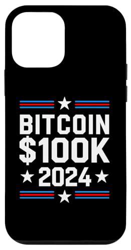 Bitcoin $100K 2024 Inversor en criptomonedas Vota por Bitcoin Carcasa para iPhone 12 mini