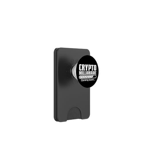 La Cadena De Bloques De Criptocodificación De Bitcoin PopSockets PopWallet para MagSafe