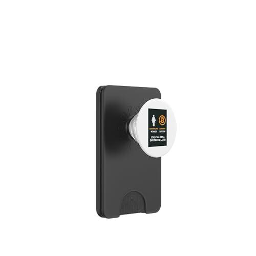 Bitcoin: Puedes Conseguir una Novia más Tarde PopSockets PopWallet para MagSafe