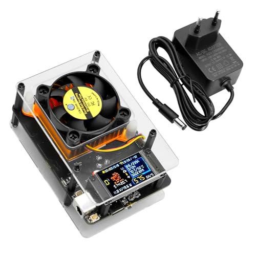 NerdMiner NMaxe Solo Bitcoin Miner Loterie Mineur con BM1366 ASIC Chip con 500Gh/S 20 J/TH con 1.14″ TFT LCD 135 * 240 EU Enchufe para Uso doméstico Compatible con Nerd Miner