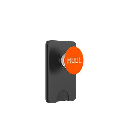 HODL Bitcoin Criptomoneda BTC HODL PopSockets PopWallet para MagSafe