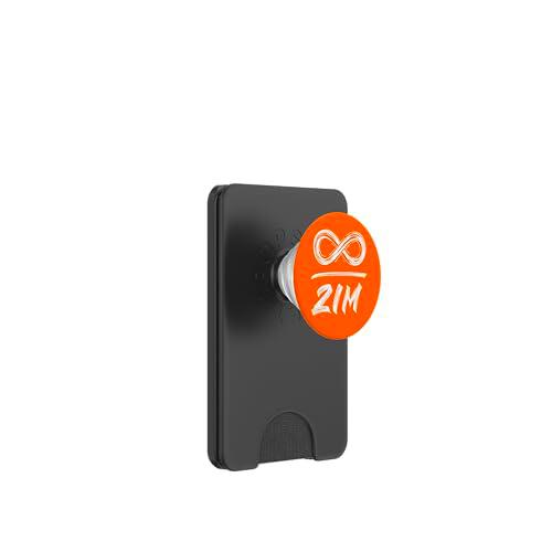 Infinity Dividido por 21 Millones de Bitcoin BTC Crypto PopSockets PopWallet para MagSafe