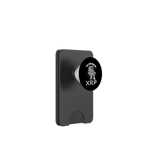 XRP a la Luna Ripple XRP Crypto Regalos Bitcoin HODL Coin PopSockets PopWallet para MagSafe