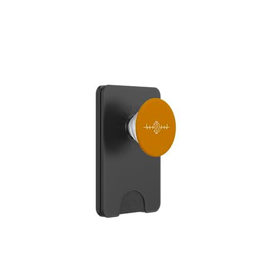 Cryptocoin Analista Marketing Analítica Bitcoin PopSockets PopWallet para MagSafe