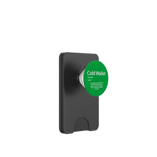 Crypto Cold Wallet Definición Bitcoin Monedero criptográfico PopSockets PopWallet para MagSafe