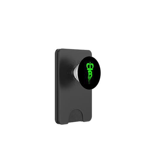 Bitcoin BTC Corona Crypto Dinero Criptocurrencia Moneda PopSockets PopWallet para MagSafe