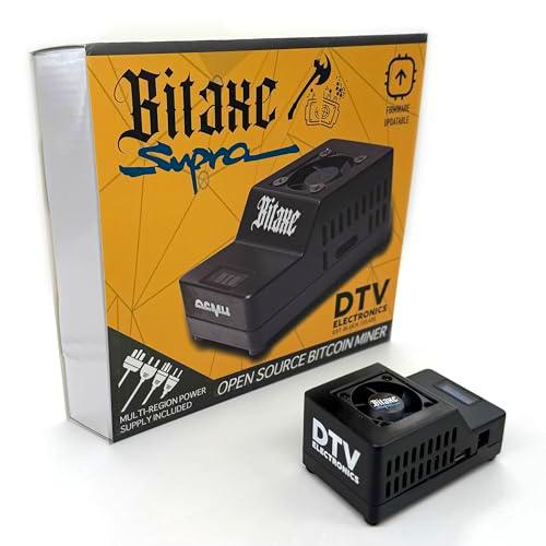 Bitaxe Supra Open Source Bitcoin ASIC Miner - Minero BTC con tasa de hash de 700 GH/s